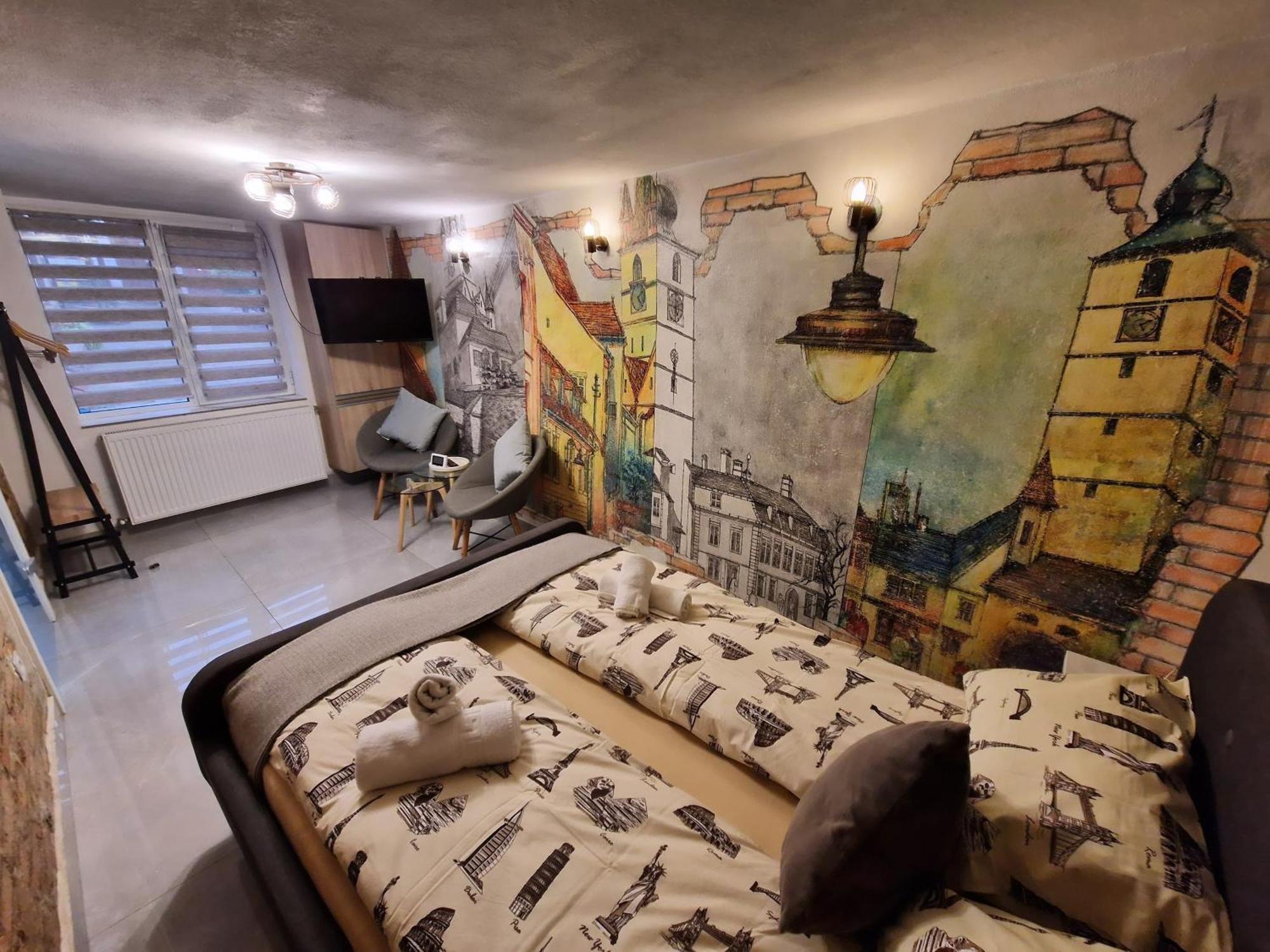 Old Town Studio Apartment Sibiu Exterior photo