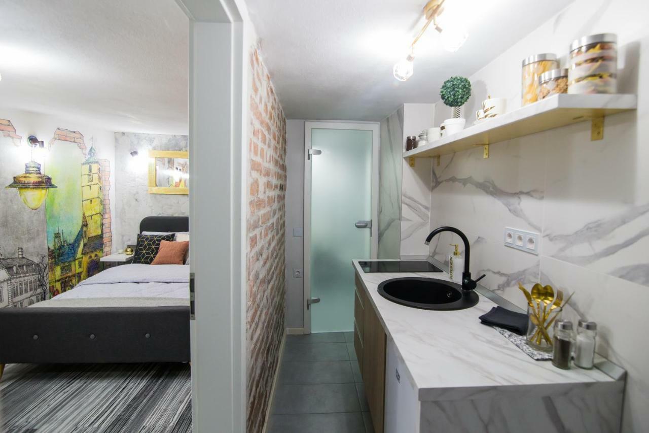 Old Town Studio Apartment Sibiu Exterior photo